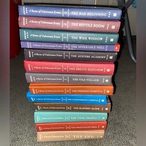 A Series of Unfortunate Events by Lemony Snicket * READ DESCRIPTION